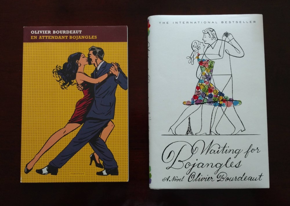 Two covers of Waiting for Bojangles, French and United States versions