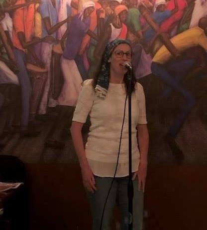 Liza Achilles was a featured poet at Poetry at the Port 4