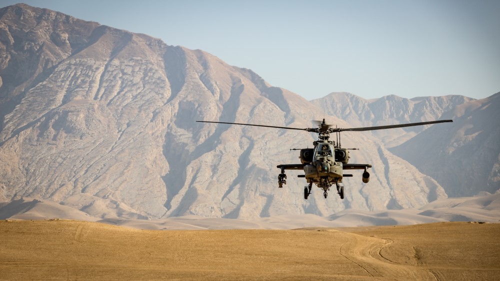 Apache helicopter Afghanistan
